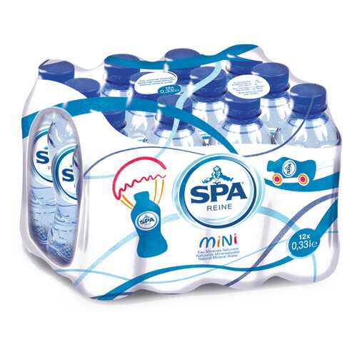 Вода SPA Reine минеральная негазированная 0.33 л 12 шт в Глобус