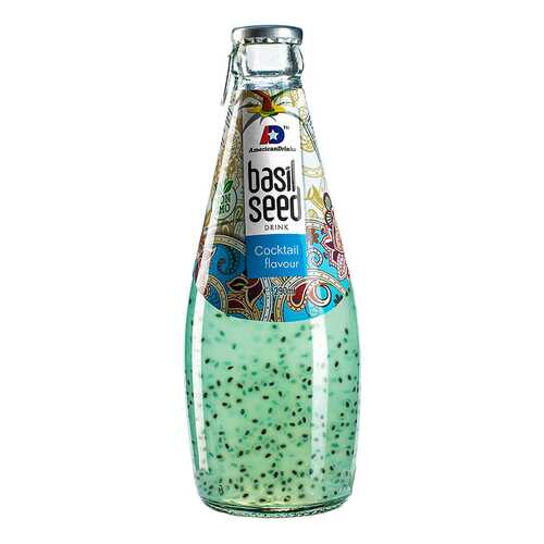 Напиток Basil Seed с ароматом фруктового коктейля стекло 0.29 л в Глобус