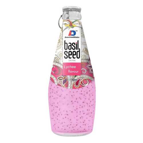 Напиток Basil Seed с ароматом личи стекло 0.29 л в Глобус