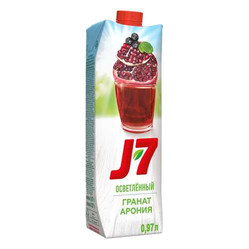 Нектар J7 из граната и черноплодной рябины 0.97 л в Глобус