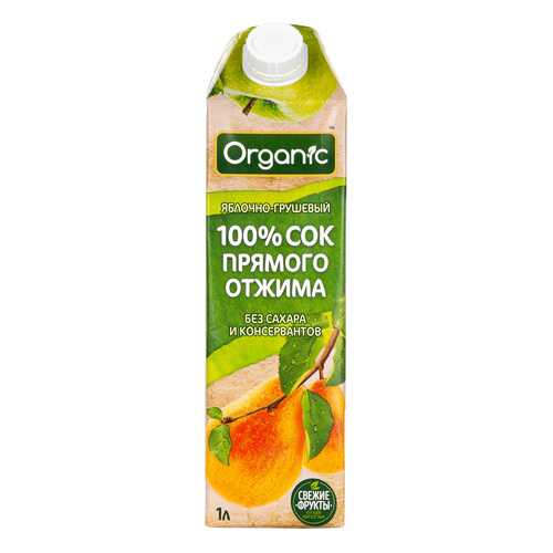 ORGAN'C Яблочно-грушевый сок прямого отжима, 1л в Глобус