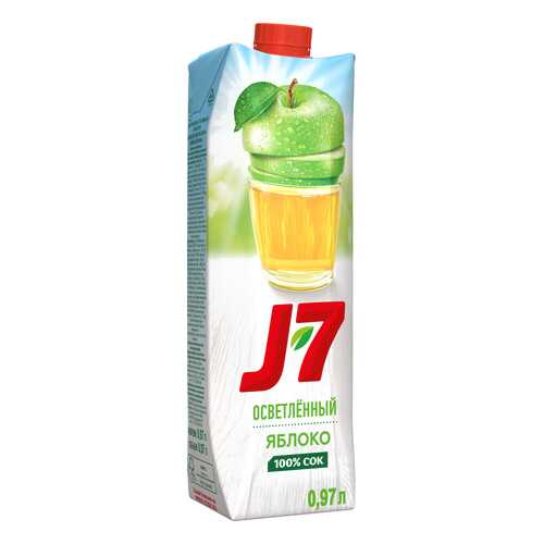 Сок яблоко J7 осветленный 0.97 л в Глобус